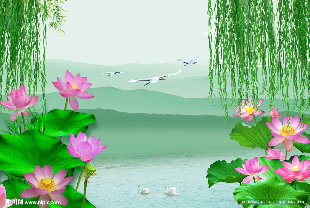 中式背景墙