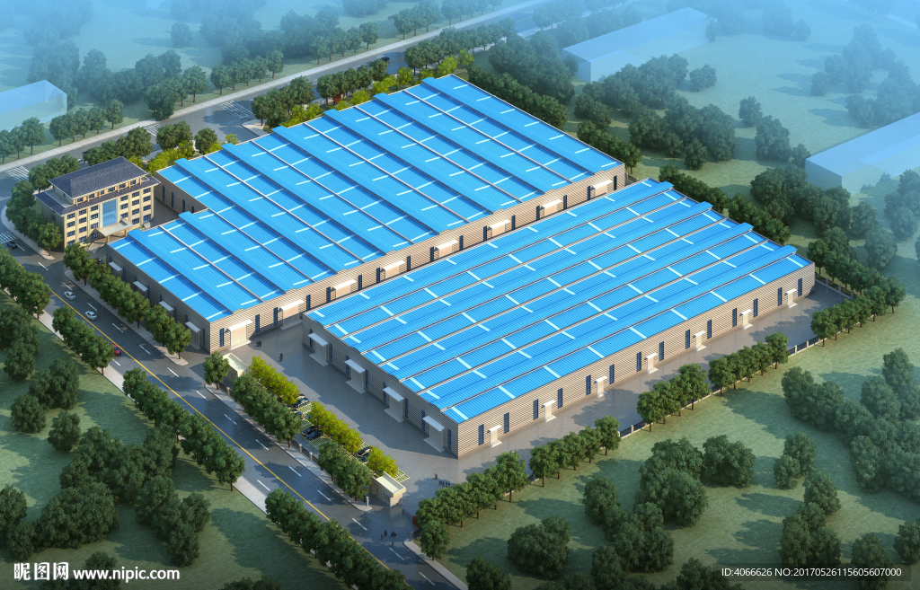 山东平邑奥耐特石业鸟瞰图