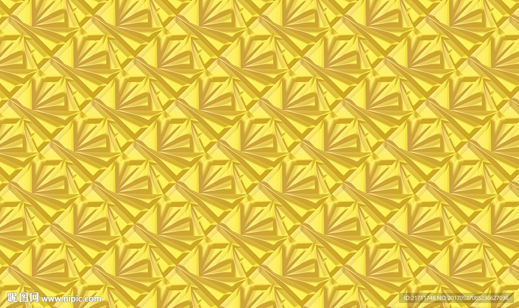 欧式黄金软包皱褶软包电视背景墙