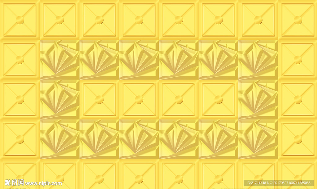 欧式黄金软包金砖电视背景墙