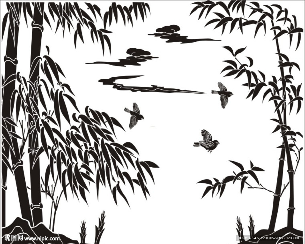 竹林鸟