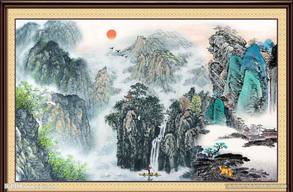 国画山水
