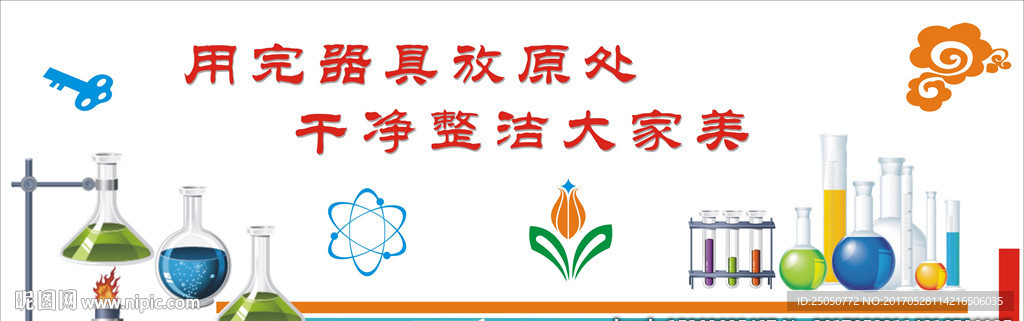 化学实验室文化墙