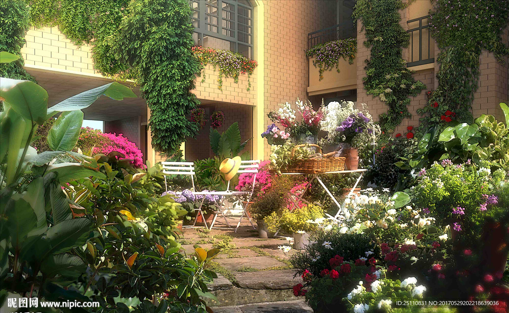 矮层植物景观设计图