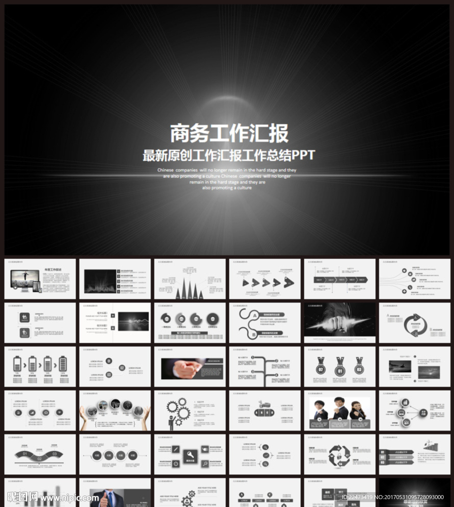 工作总结汇报ppt