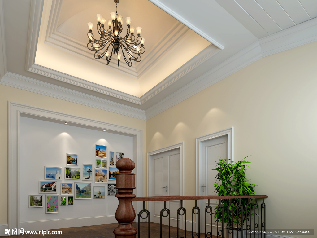 玄关装饰设计效果图