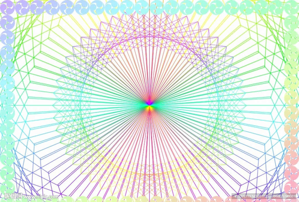 彩幻花容 美容证书纹