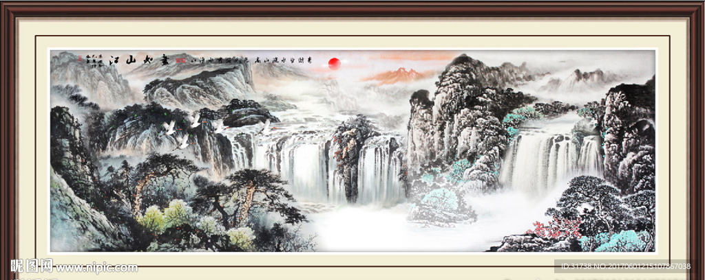 国画山水