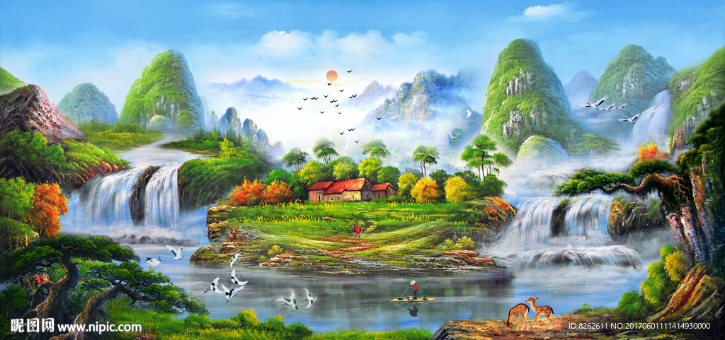 山水画