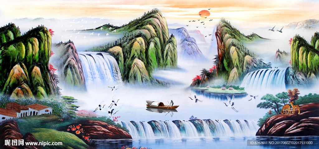 山水画