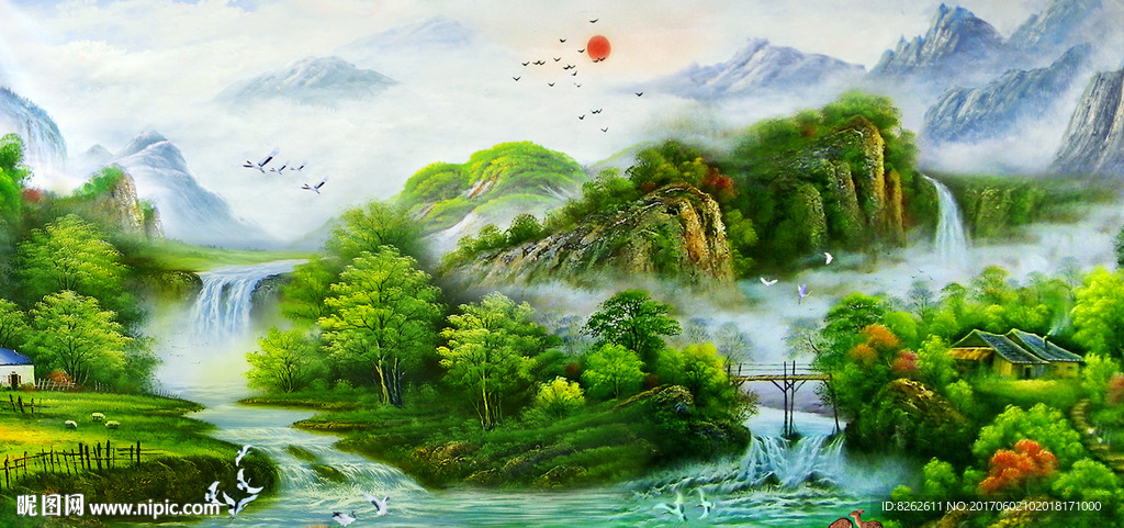 山水画
