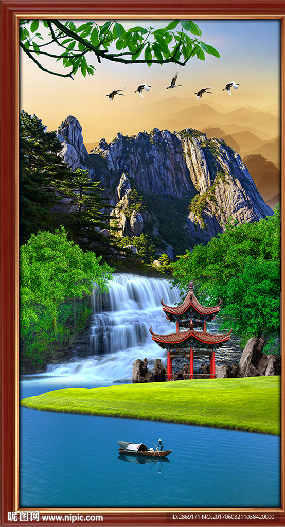 山水 风景画