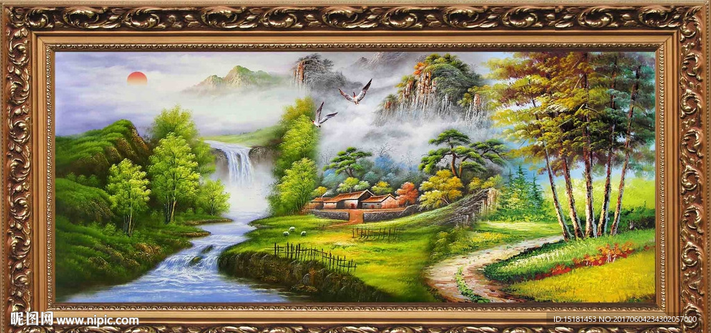 油画风景