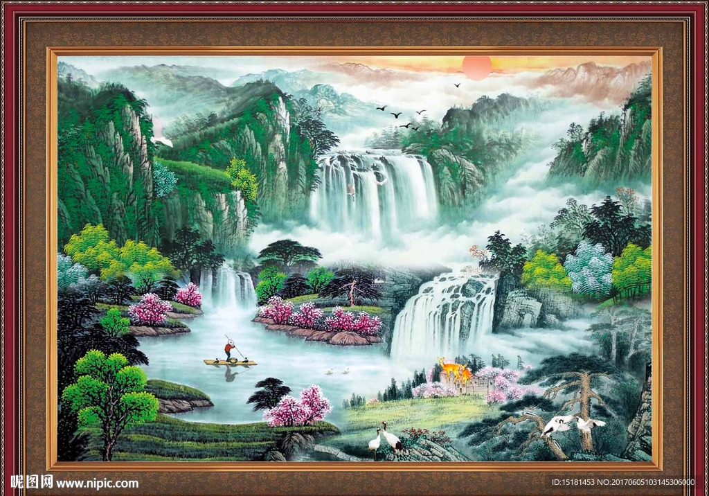 国画山水