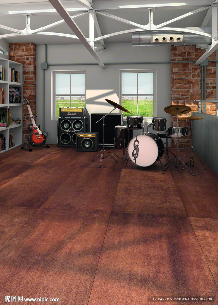 瓷砖效果图  室内  客厅