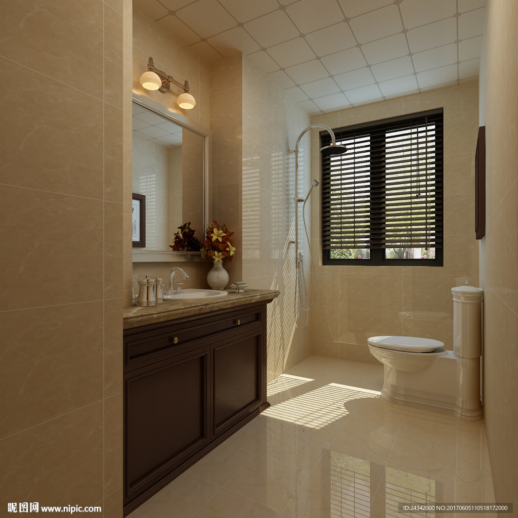 卫生间装饰设计效果图