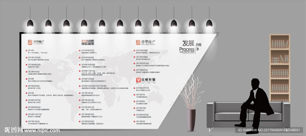 背景墙 发展 历程 大事记 公