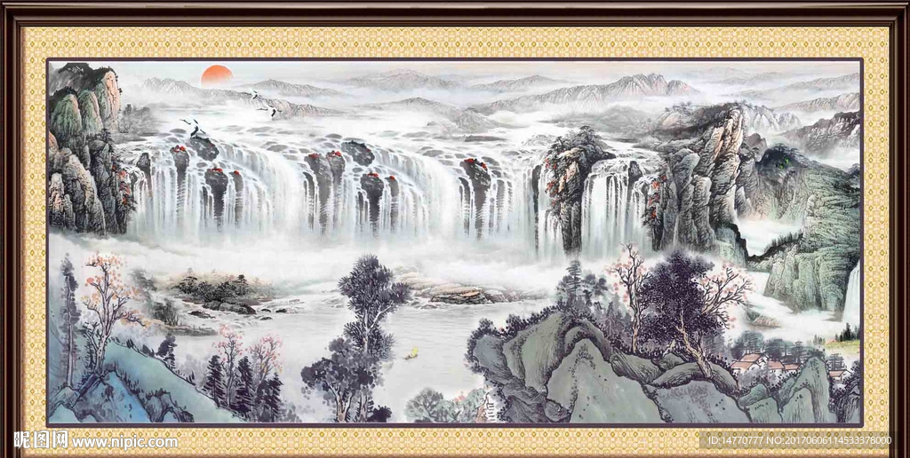 国画山水