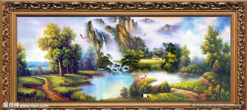 油画风景
