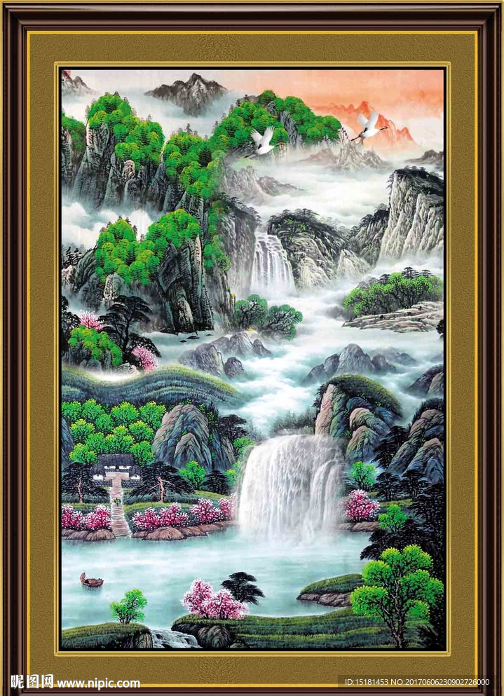 山水国画