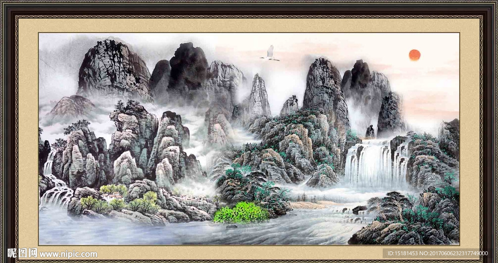 水墨国画