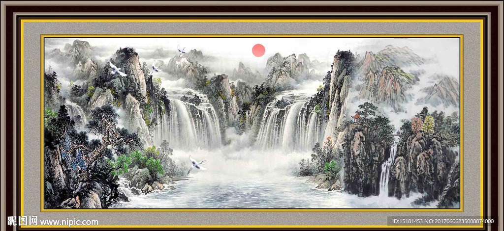 水墨国画