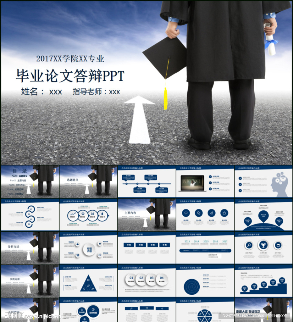 毕业论文答辩PPT