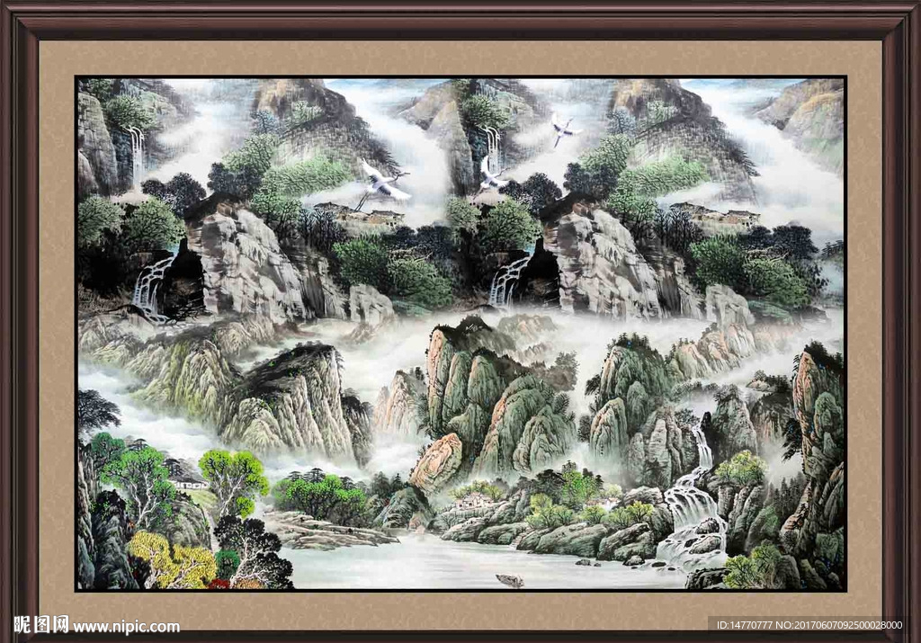 国画山水