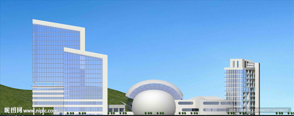 立面建筑效果图图片