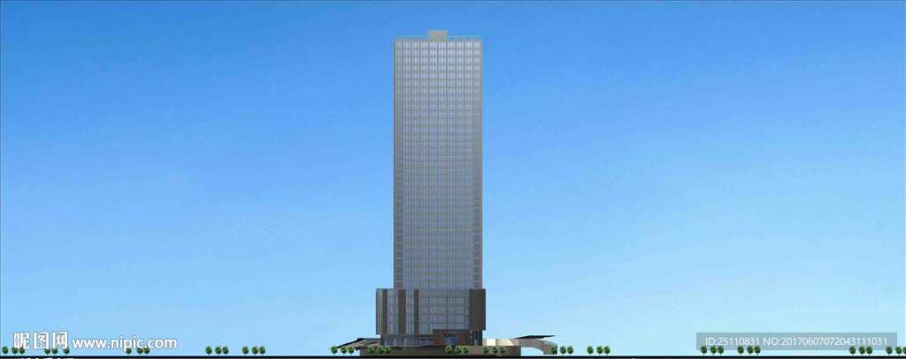 立面建筑效果图图片
