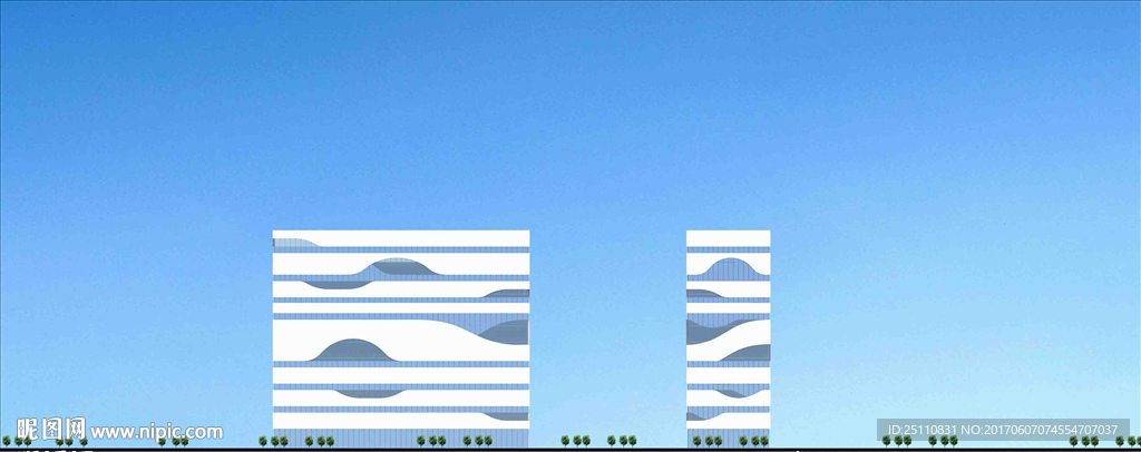 立面建筑效果图图片