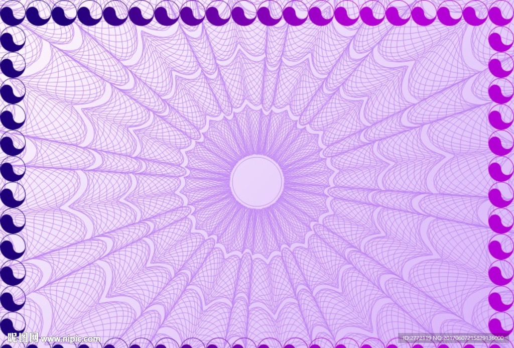 紫兰儿 美容证书纹