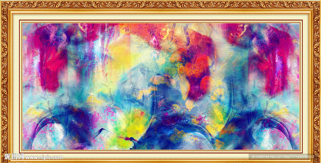梦幻油画