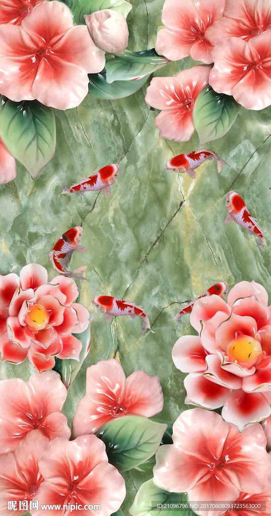 3d玉雕玄关