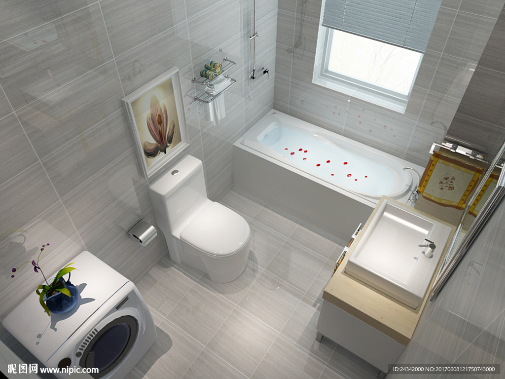 卫生间装饰设计效果图