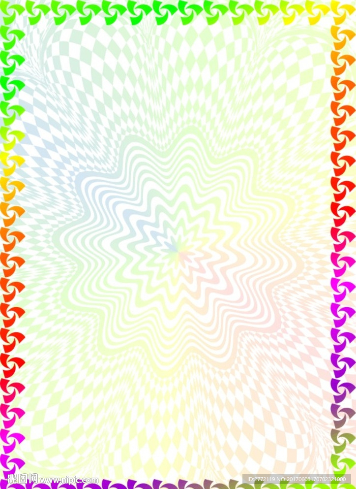 百色鲜花 美容证书纹