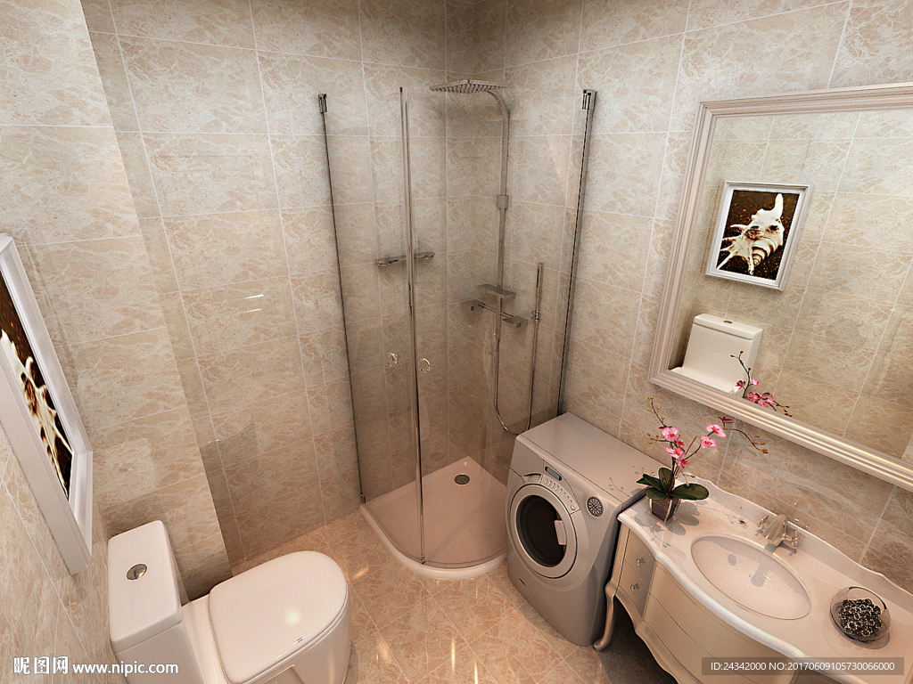 卫生间装饰设计效果图