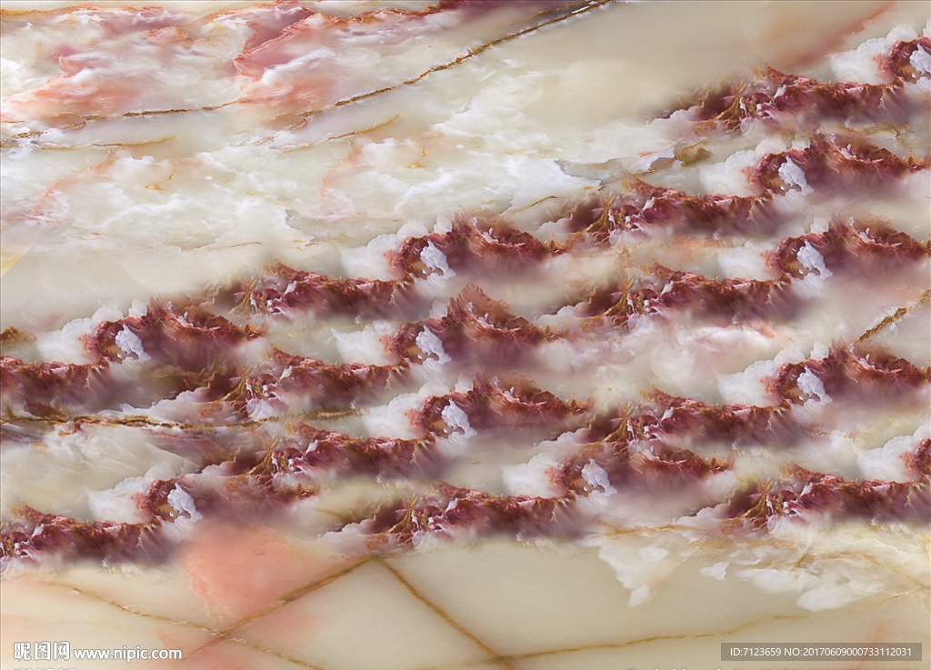 大气高档山水石纹大理石纹背景墙