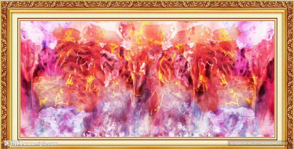 梦幻油画
