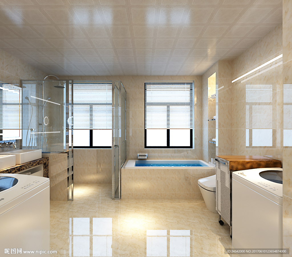 卫生间装饰设计效果图