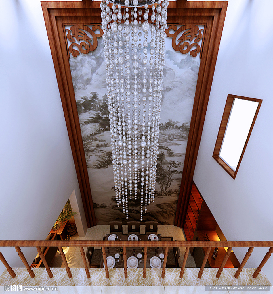 别墅客厅效果图