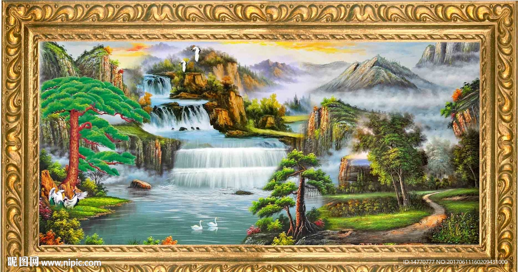 油画风景