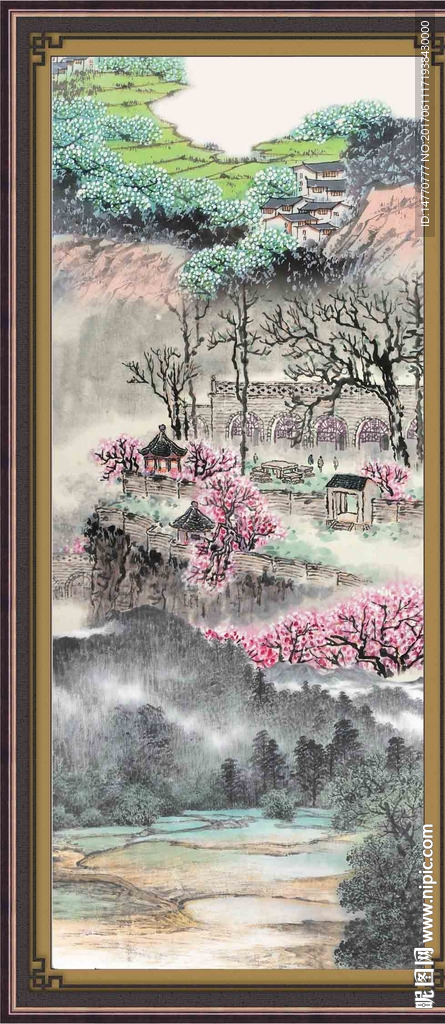 国画风景