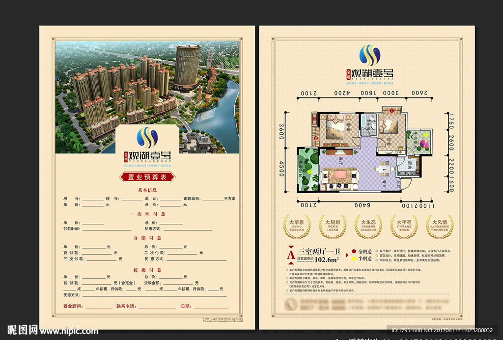 置业预算