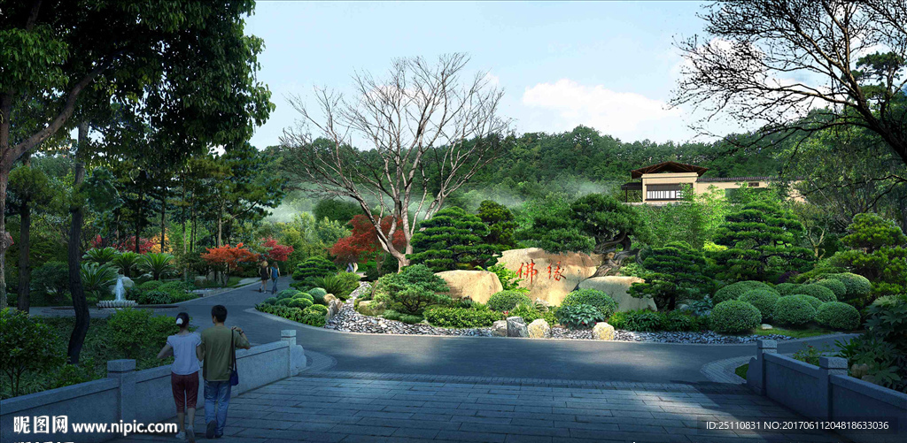 5A级风景区景观图