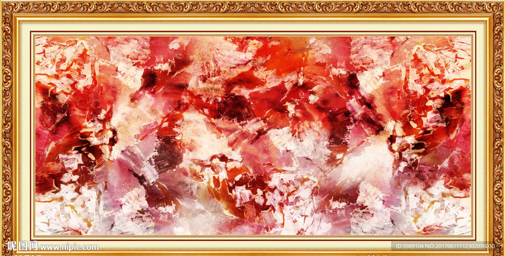 抽象油画