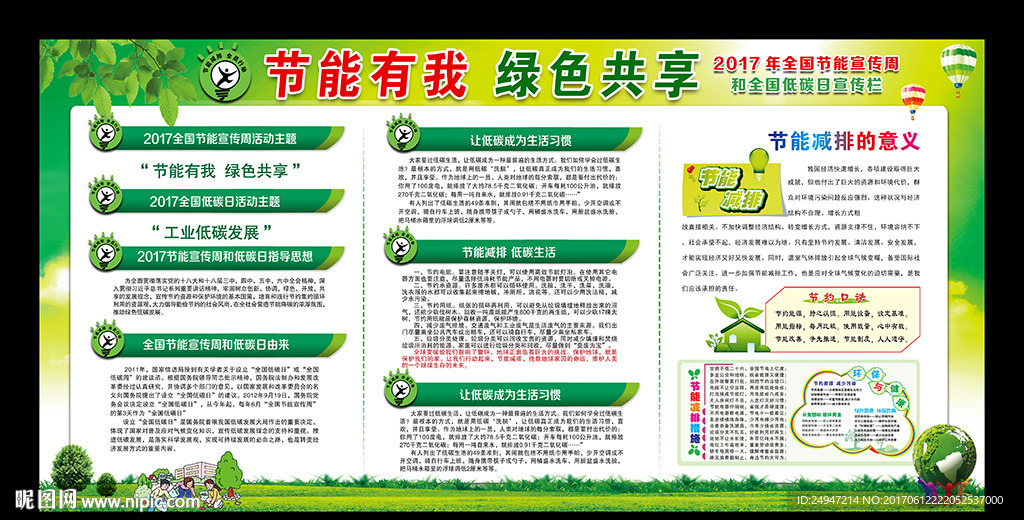 全国节能宣传周和全国低碳日
