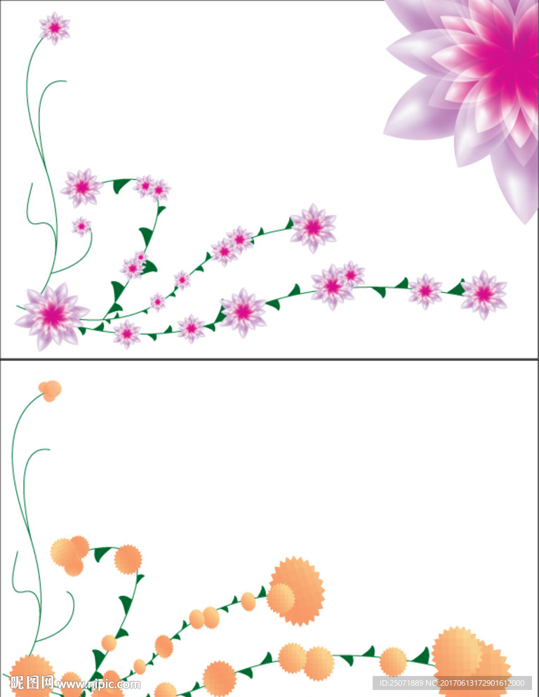 矢量花