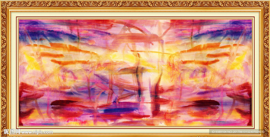 梦幻油画
