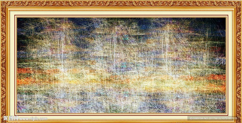 复古油画